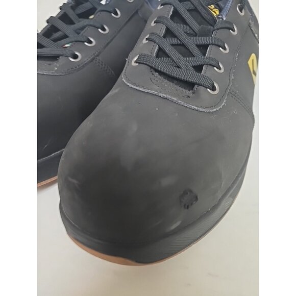 DAKOTA Men's Steel Toe Steel Plate Skate Safety Work Shoe 3613 Black/Black 12M - Picture 7 of 11